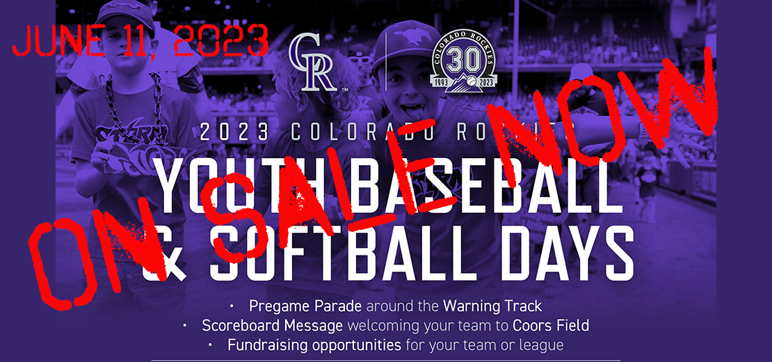 Little League at the Rockies 