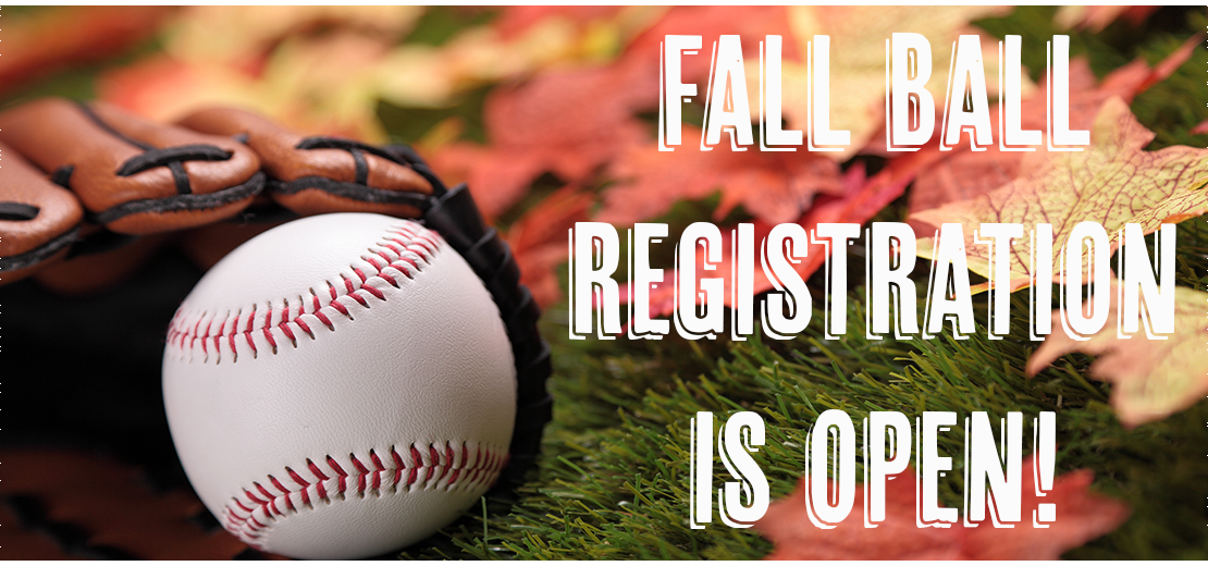 Fall Registration is Open!